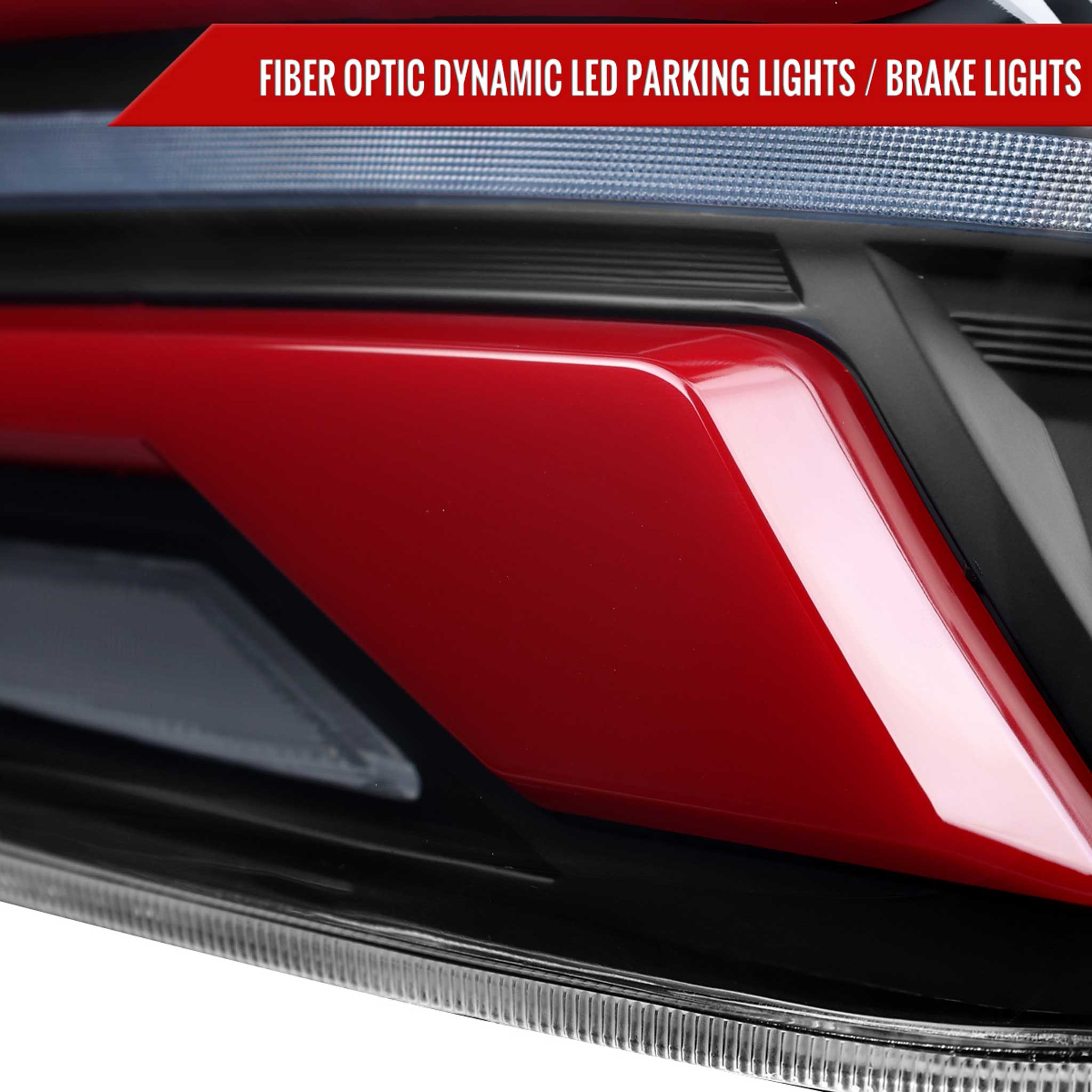For Subaru WRX STi 015-2021 LED Tail Light Sequential Red Signal Matte Black Clear Brake Reverse Strip