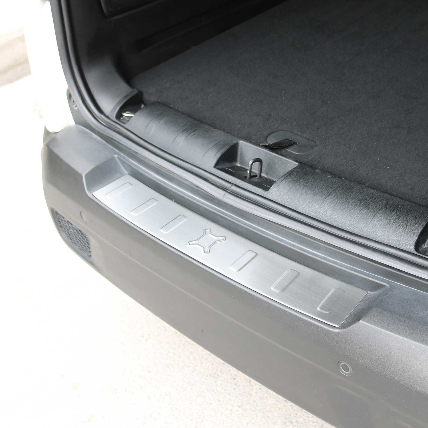 2019-2024 Jeep Renegade Rear Bumper Sill Cover Protector Guard Brushed Steel