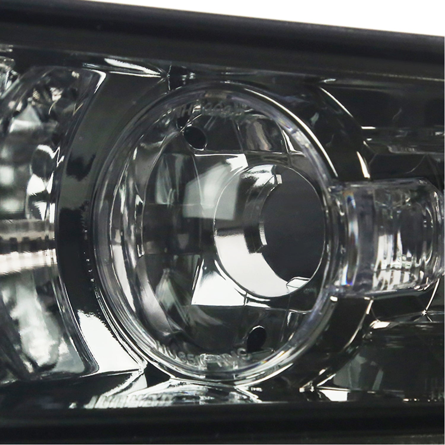 2005-2009 Ford Mustang Factory Style Bumper Lights Chrome Housing/Smoke Lens