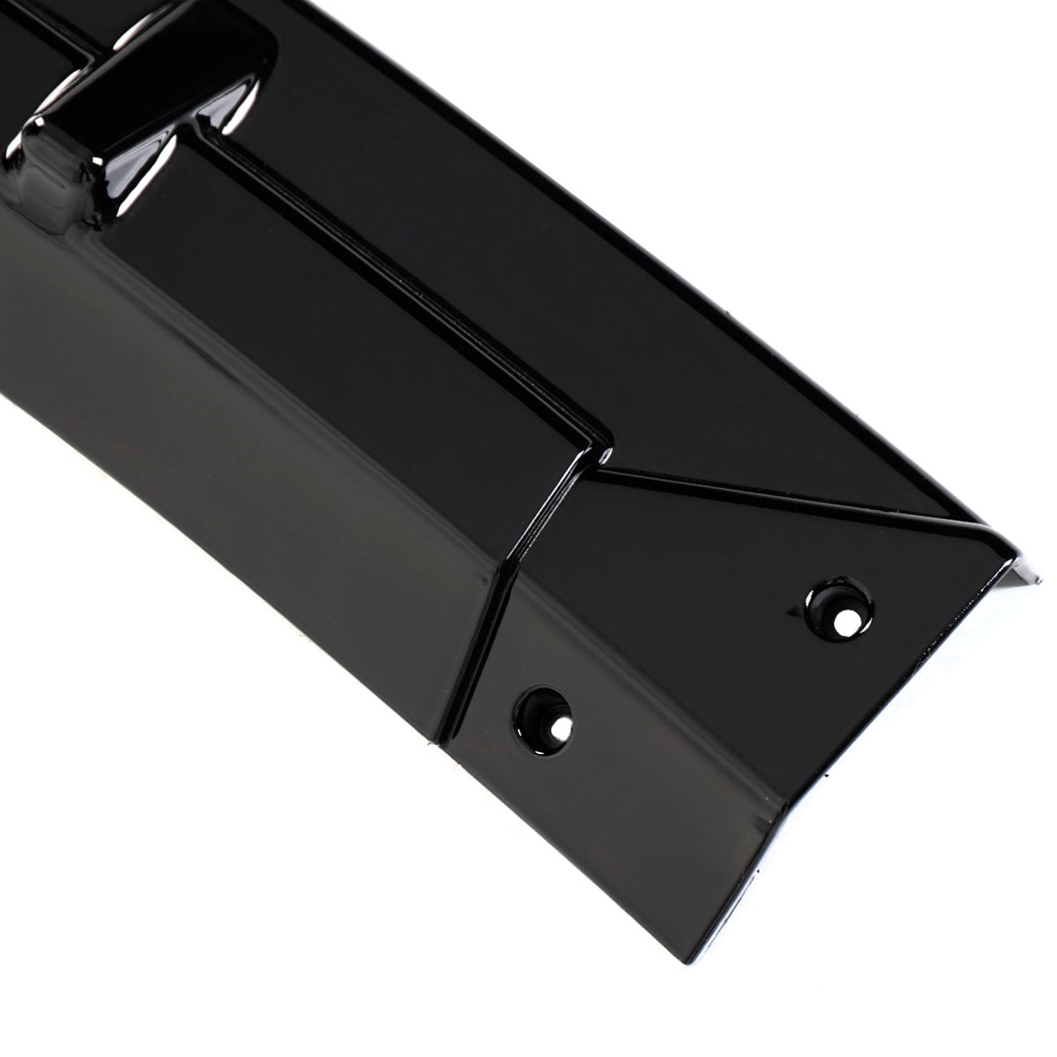 2016-2020 Tesla Model S Glossy Black 3Pcs Front Bumper Lip Splitter Kit