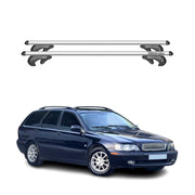 1999-2004 Volvo V40 Roof Rack Cross Bars Silver
