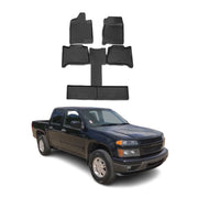 2007-2014 GMC Yukon Floor Mats Liners Full Set All Weather Black