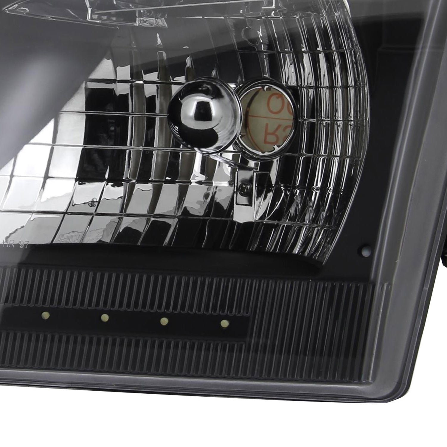 1997-2004 Ford F-150/Expedition Factory Headlights SMD LED Light Strip Black