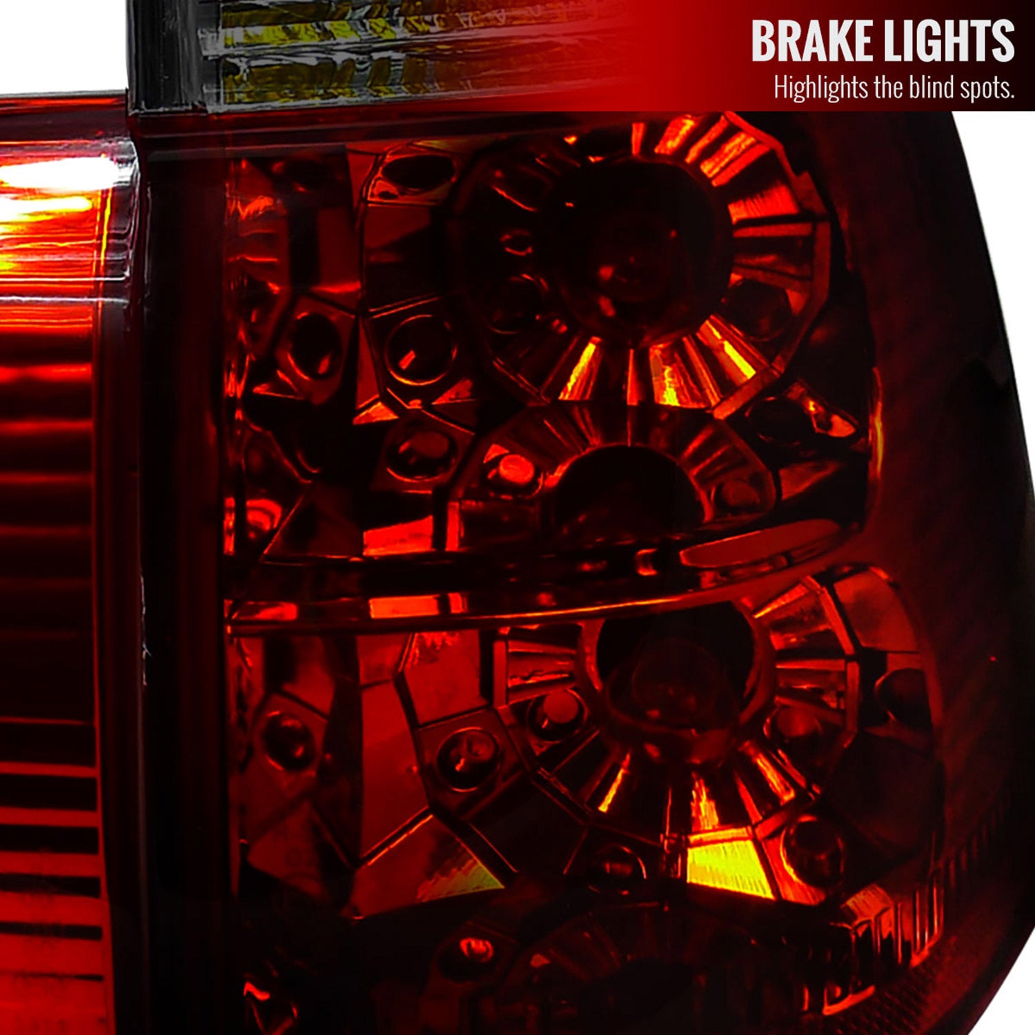 2000-2006 BMW E53 X5 Tail Lights - APC Chrome Housing/Red Smoke Lens