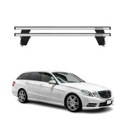 2010-2016 Mercedes E Class W212 Sedan Roof Rack Cross Bars Silver