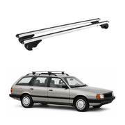 Roof Rack Cross Bars Luggage Carrier for Audi 5000S Avant 1984-1991 TÜV Gray 2x