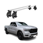 2019-2023 RAM 1500 Roof Rack Cross Bars Silver