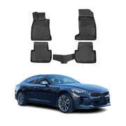 2018-2023 Kia Stinger Floor Mats Liners Full Set All Weather Black