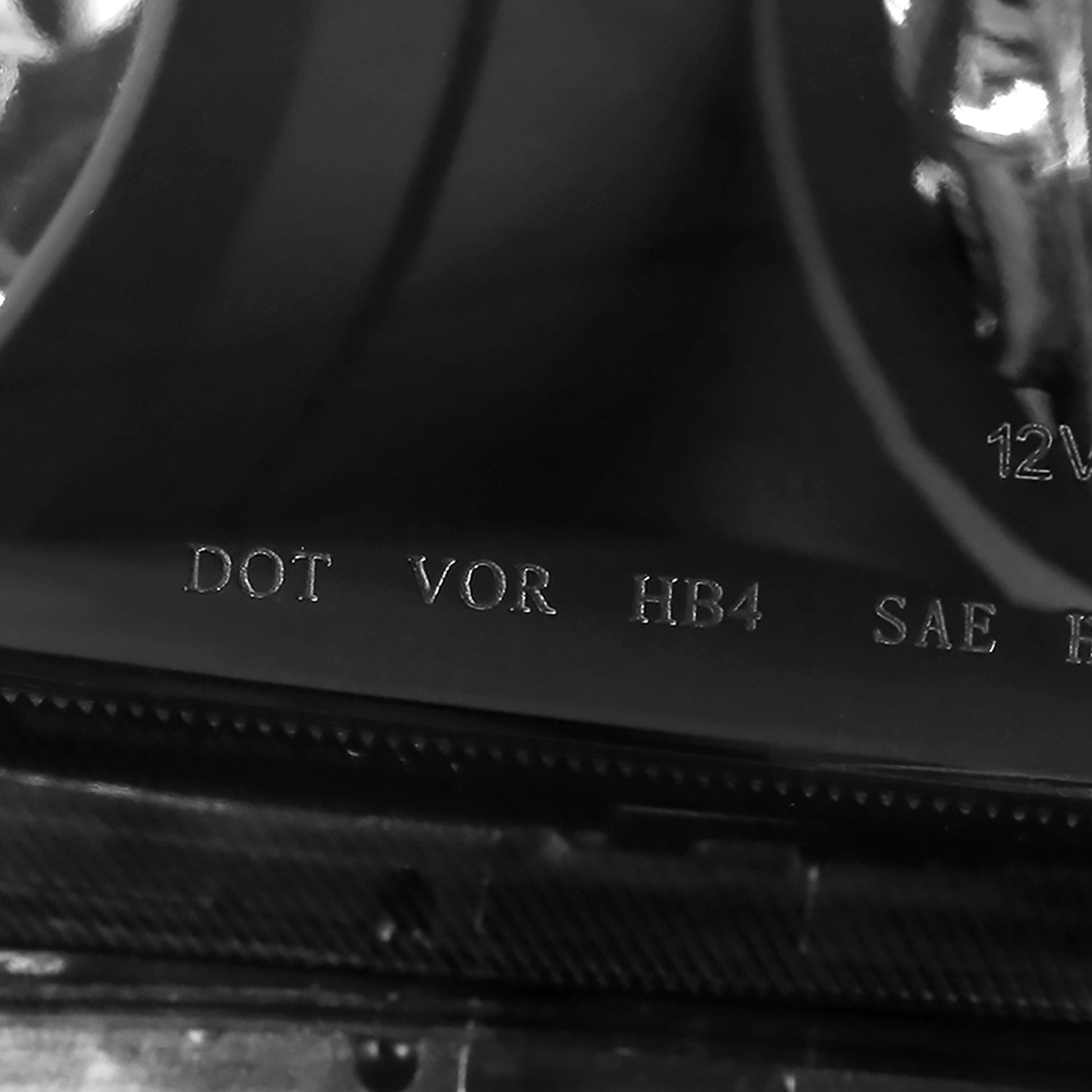 2003-2008 Toyota Corolla Factory Style Headlights Matte Black/Clear Lens