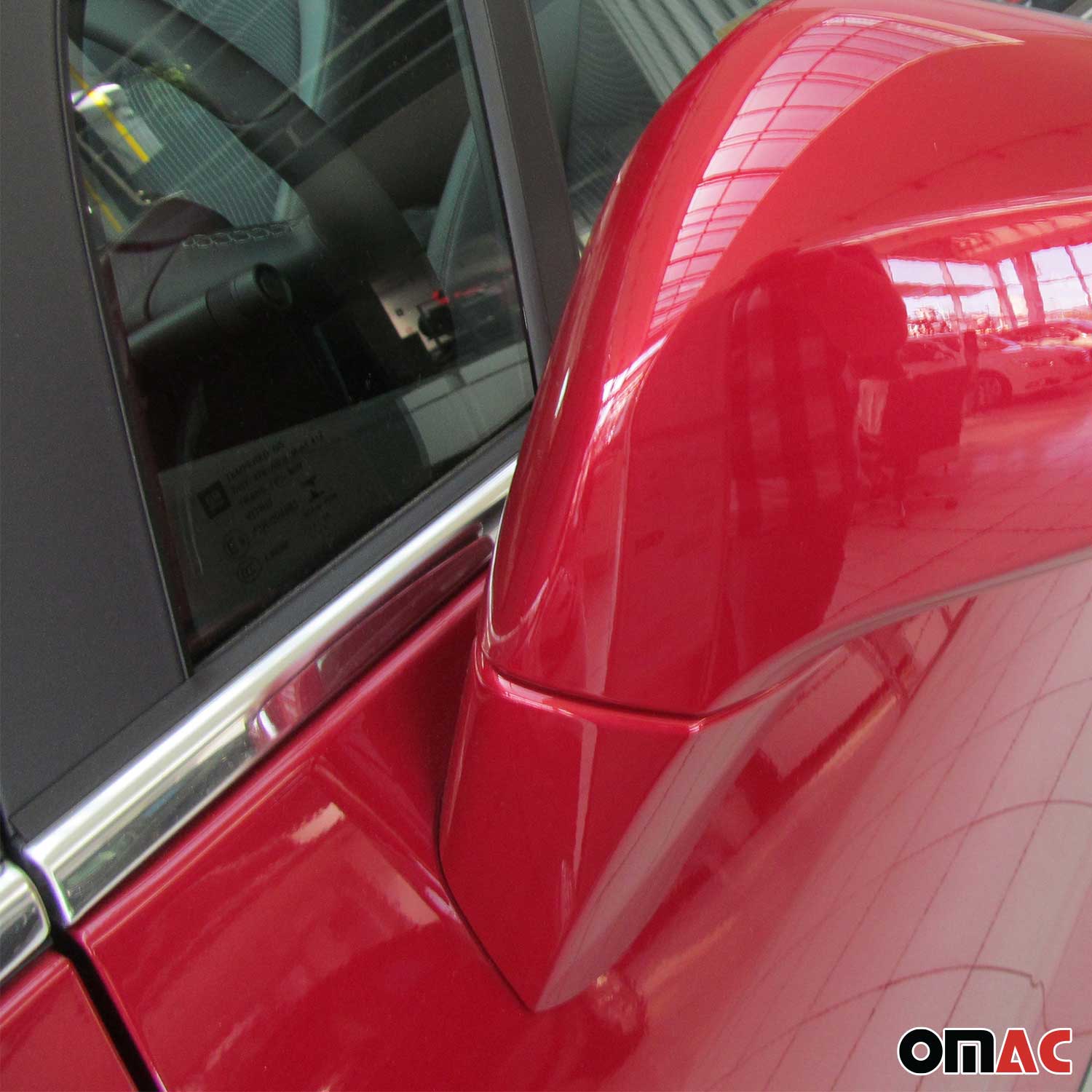 2012-2016 Opel Mokka Window Molding Trim Streamer Stainless Steel Silver 8x