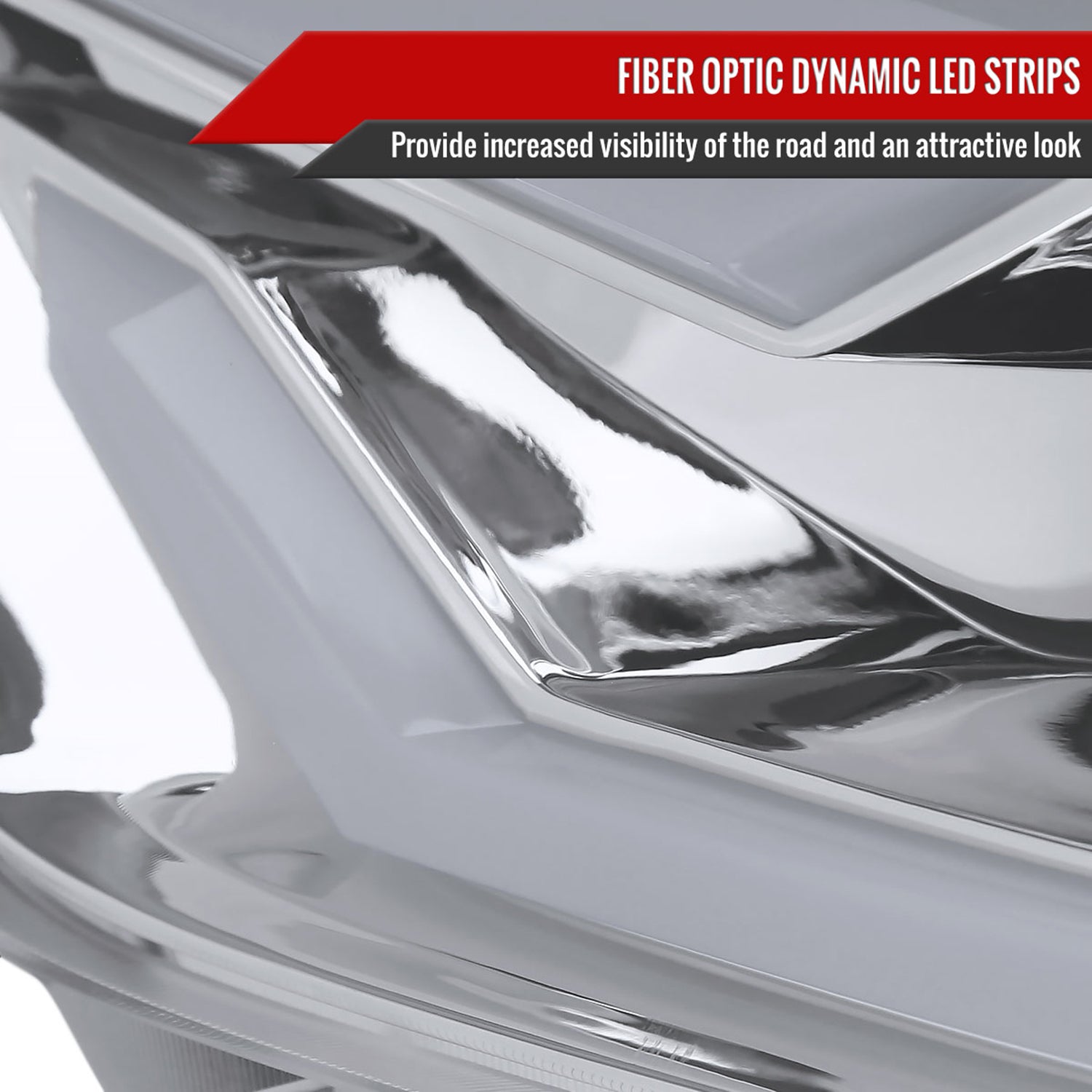 2015-2017 Ford Mustang / 18-2020 Mustang Shelby LED Bar Xenon HID Headlights