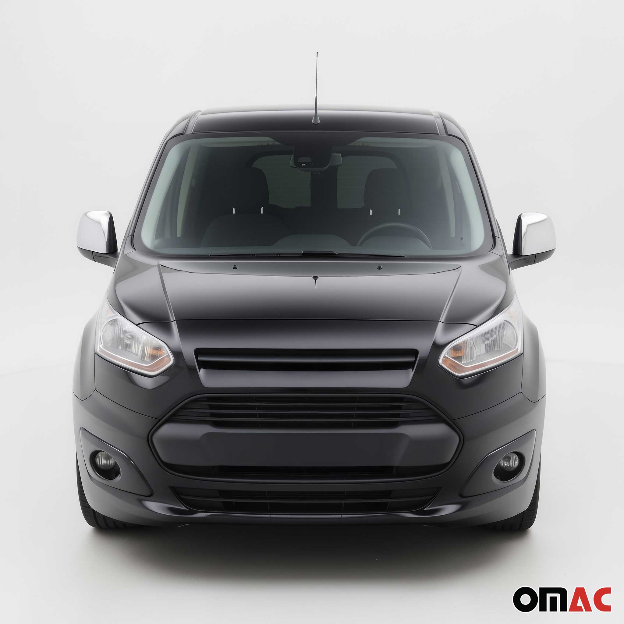 2014-2019 Ford Transit Connect Side Mirror Cover Caps Chrome Silver 2 Pcs