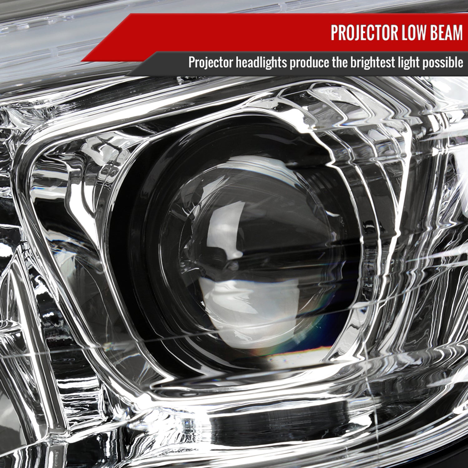 2008-2011 Mercedes Benz W204 C-Class Full LED Projector Headlights Chrome