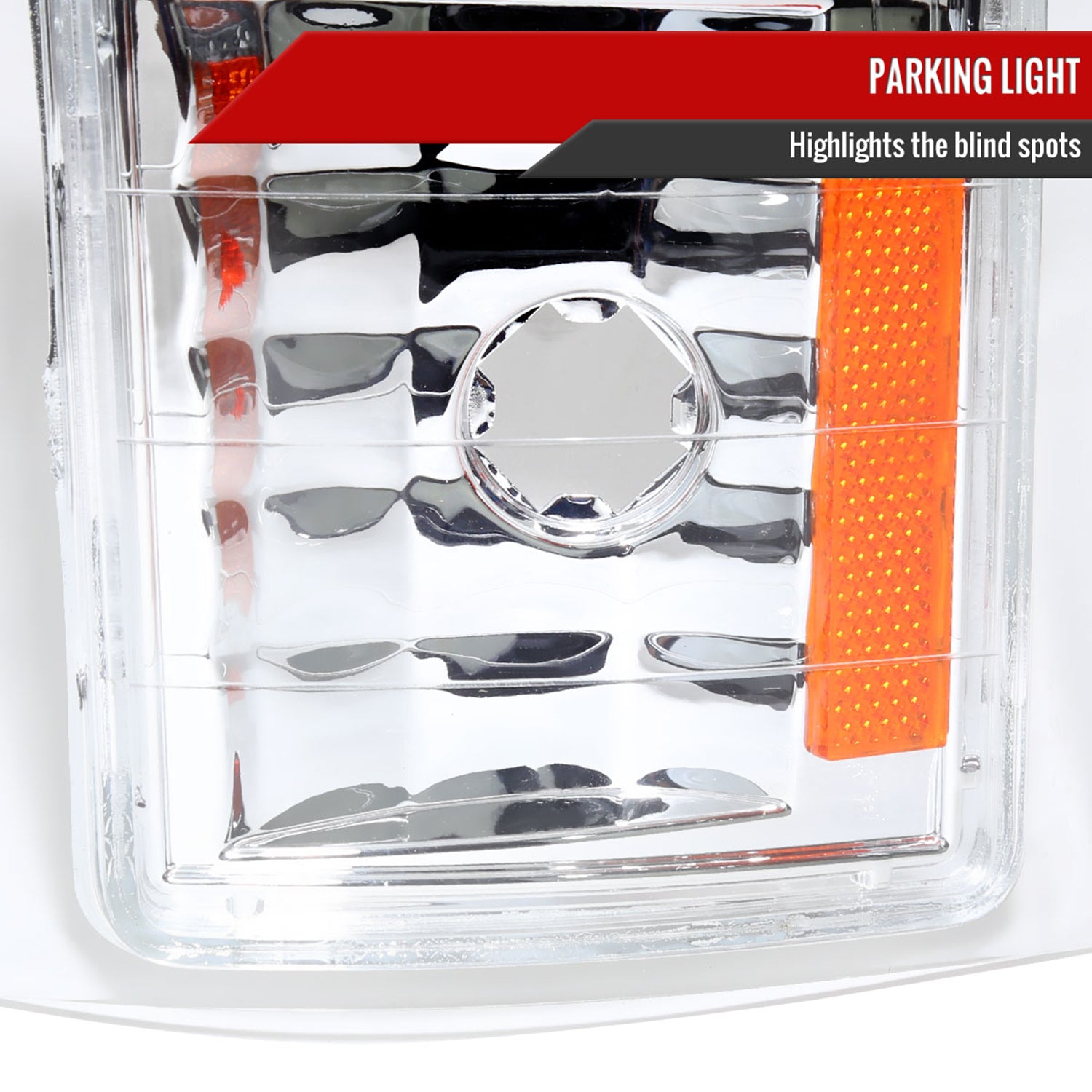 1994-1998 Chevy C10 C/K Tahoe Suburban LED Headlights &Corner Lights Chrome