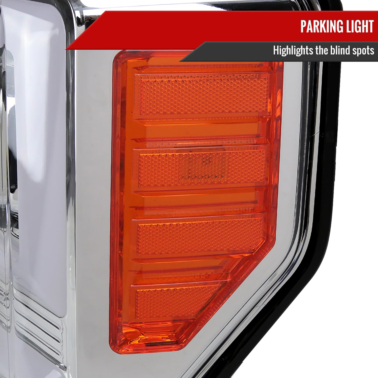 2017-2019 Ford F-250 F-350 F-450 F-550 LED C-Bar Headlights Signal Chrome