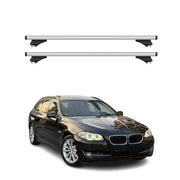 2010-2016 BMW 5 Series F11 Wagon Roof Rack Cross Bars Silver