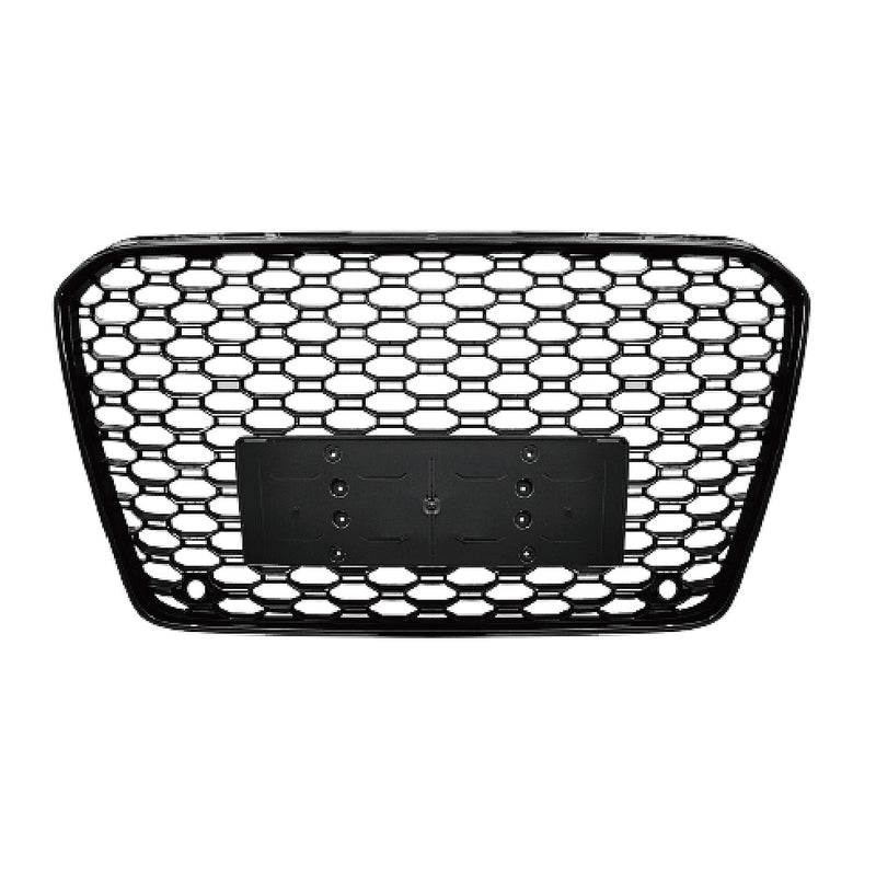 2012-2016 Audi A5 1st Gen All models RS5 Style Honeycomb Mesh Front Bumper Grille Black