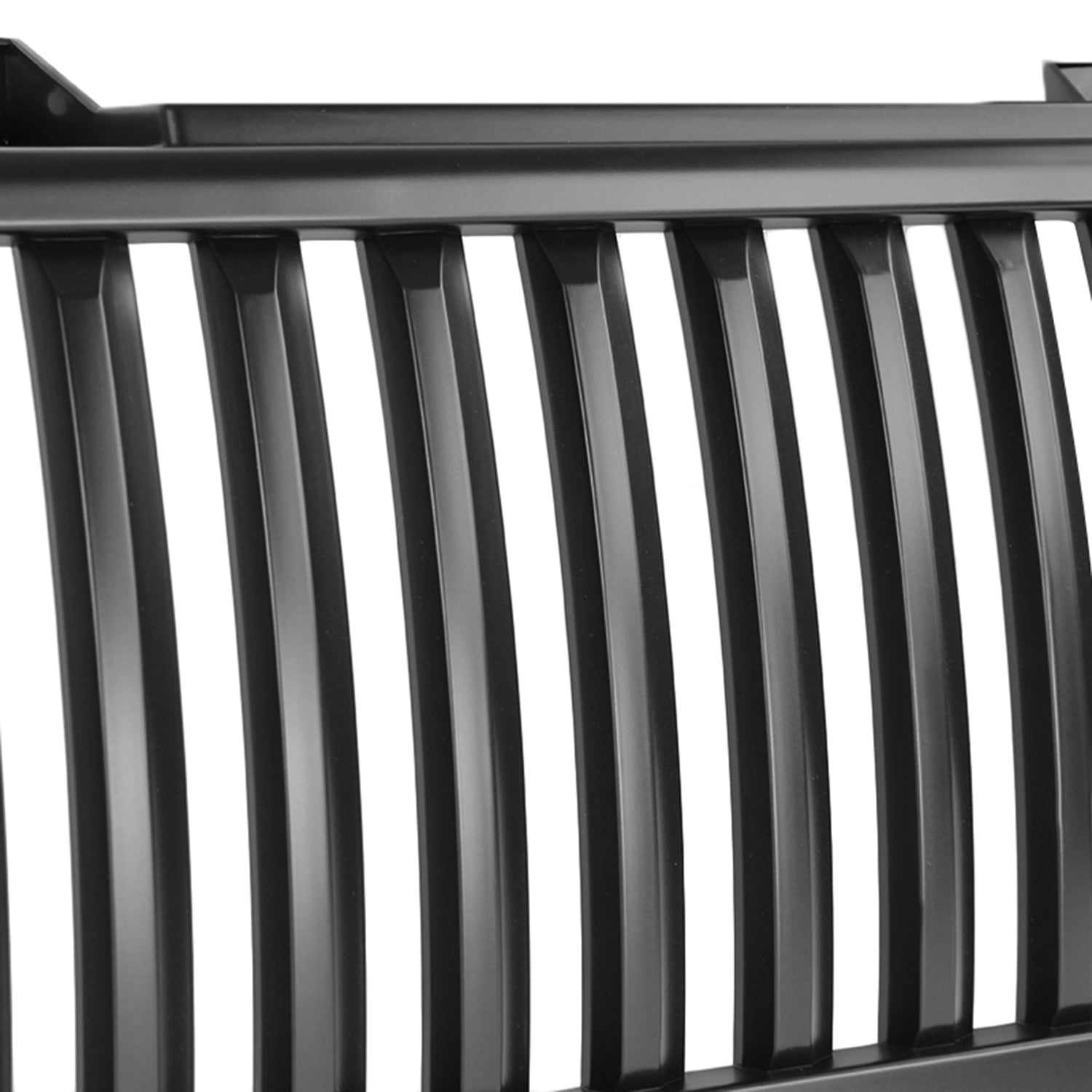 1999-2002 Chevrolet Silverado Matte Black ABS Vertical Grille