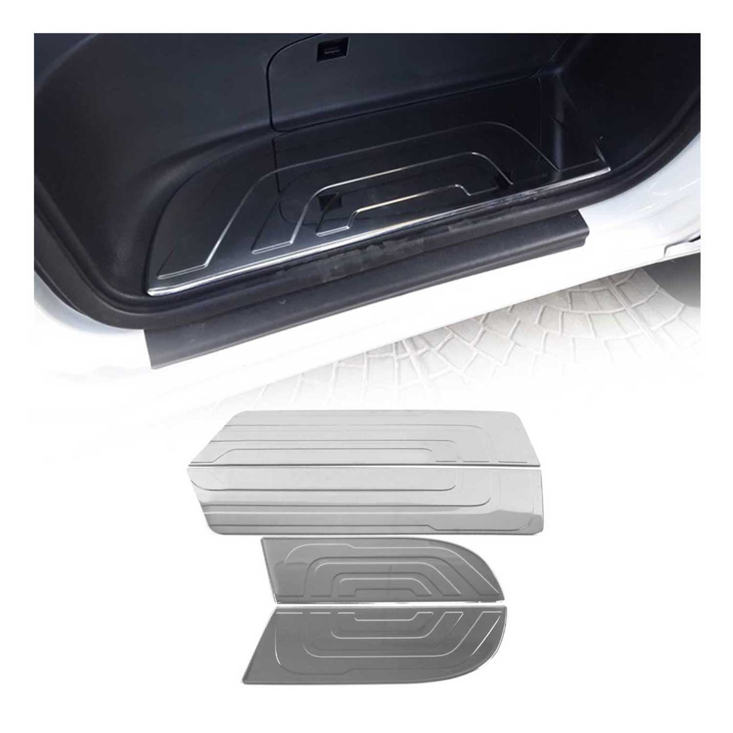2019-2026 Mercedes Sprinter W907 910 Door Sill Scuff Plate Scratch Gloss 4x