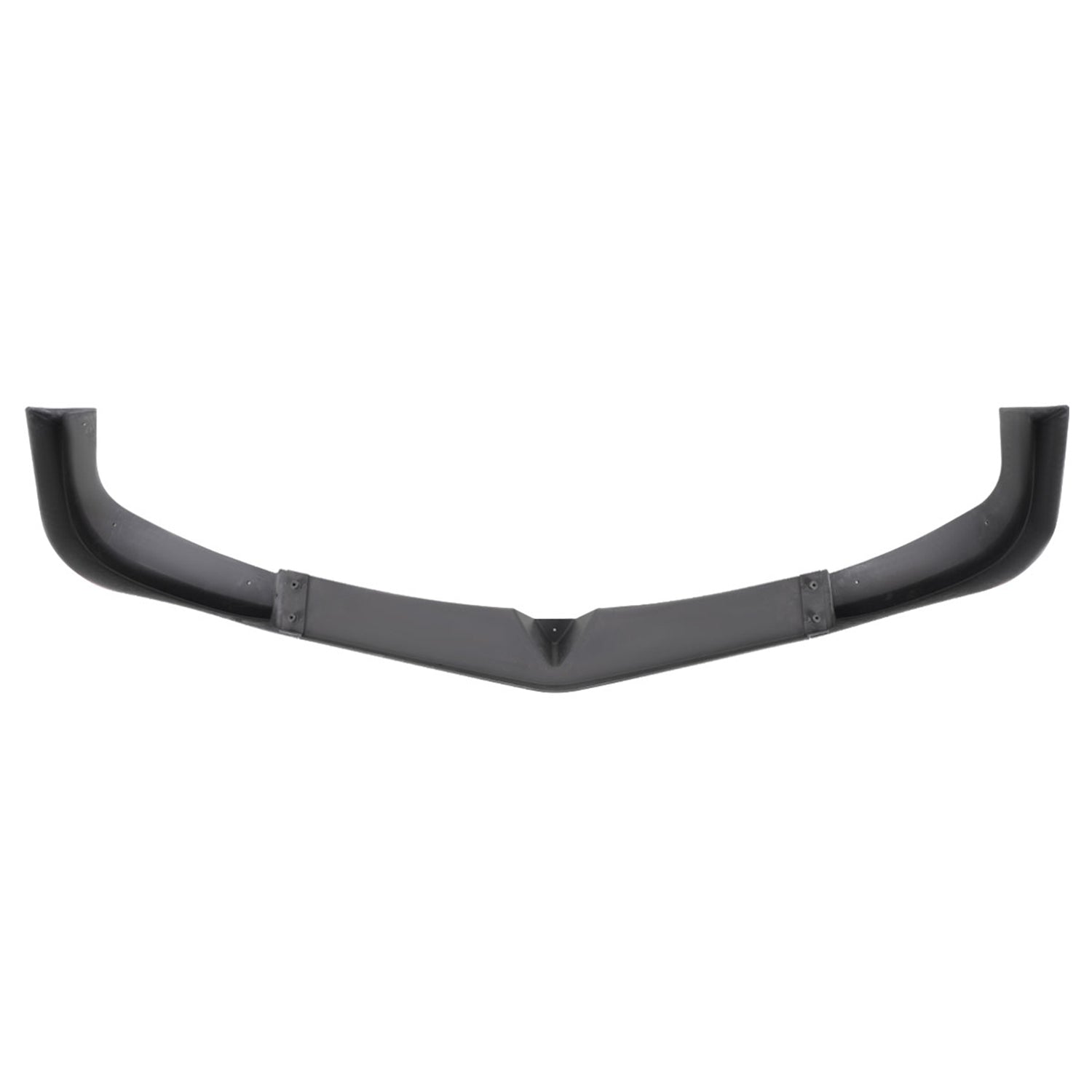 2012-2014 Mercedes W204 C Class Glossy Black/Red Front Bumper Lip Splitter Kit