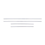 2022-2024 VW Golf R/ GTI Car Side Door Streamer Guard Trim Stainless Steel 4x