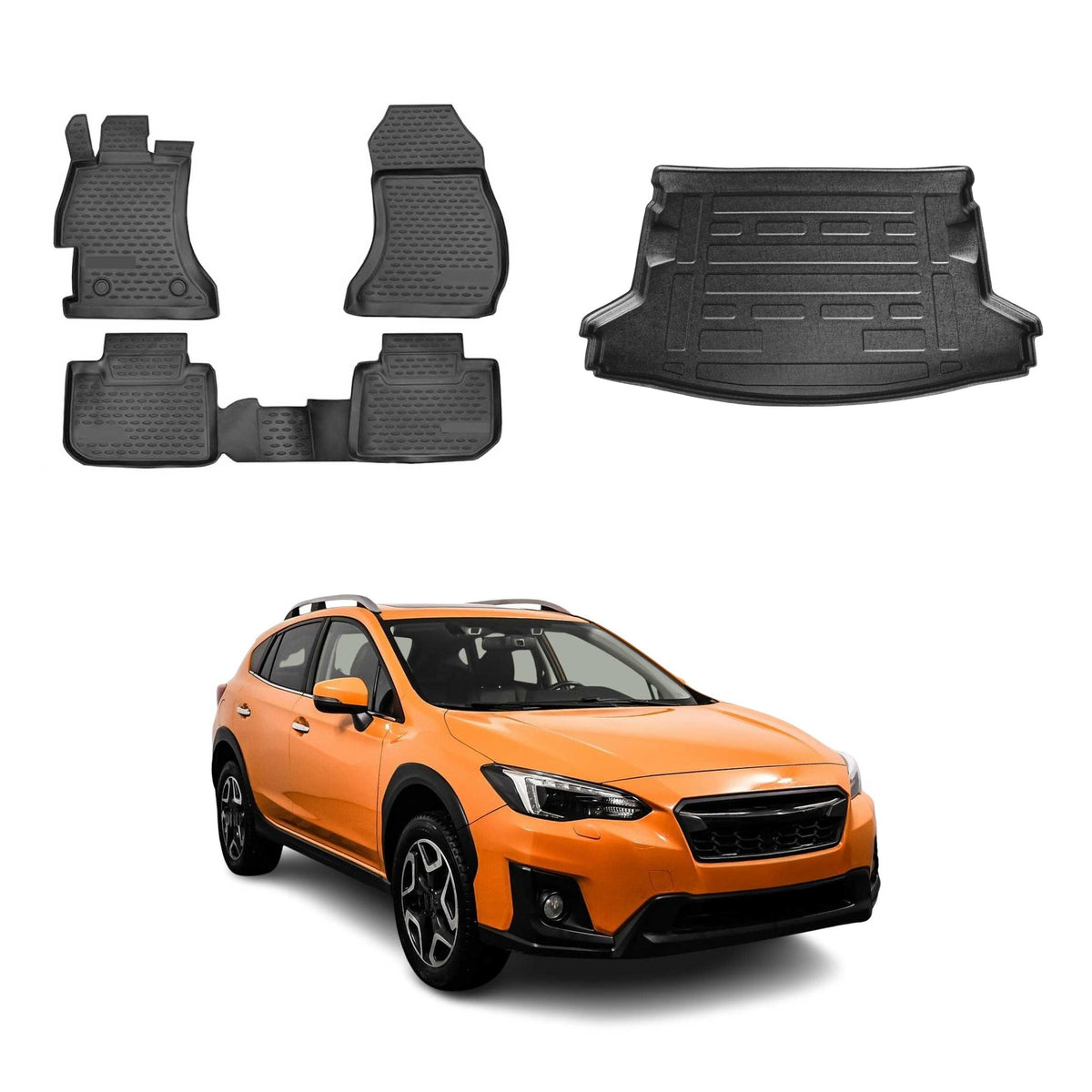 OMAC Floor Mats & Cargo Liners for Subaru XV Crosstrek 2013-2015