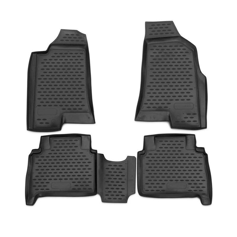 2006-2010 Hummer H3/H3T Floor Mats Liners Full Set All Weather Black