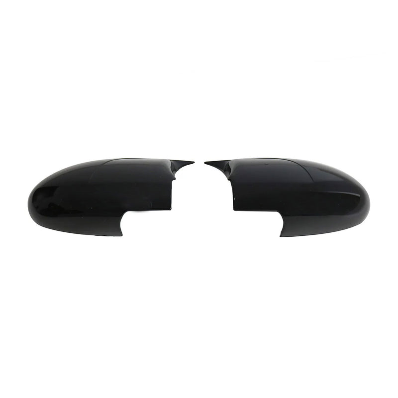 2006-2011 Hyundai Accent Side Mirror Cover Caps Piano Black 2 Pcs