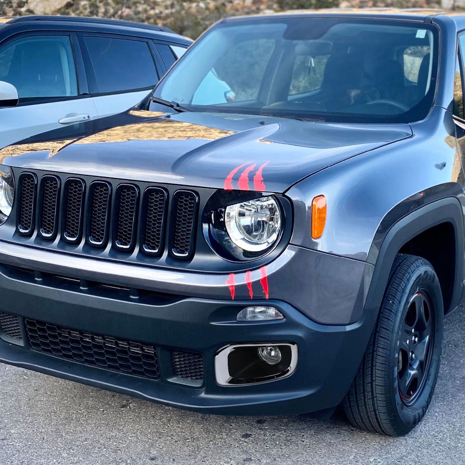 2015-2017 Jeep Renegade H8 Fog Lights Chrome Housing/Clear Lens