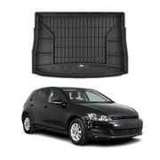 2015-2021 VW Golf Mk7 Premium Cargo Liner Trunk Mat All Weather Heavy Duty Upper Trunk