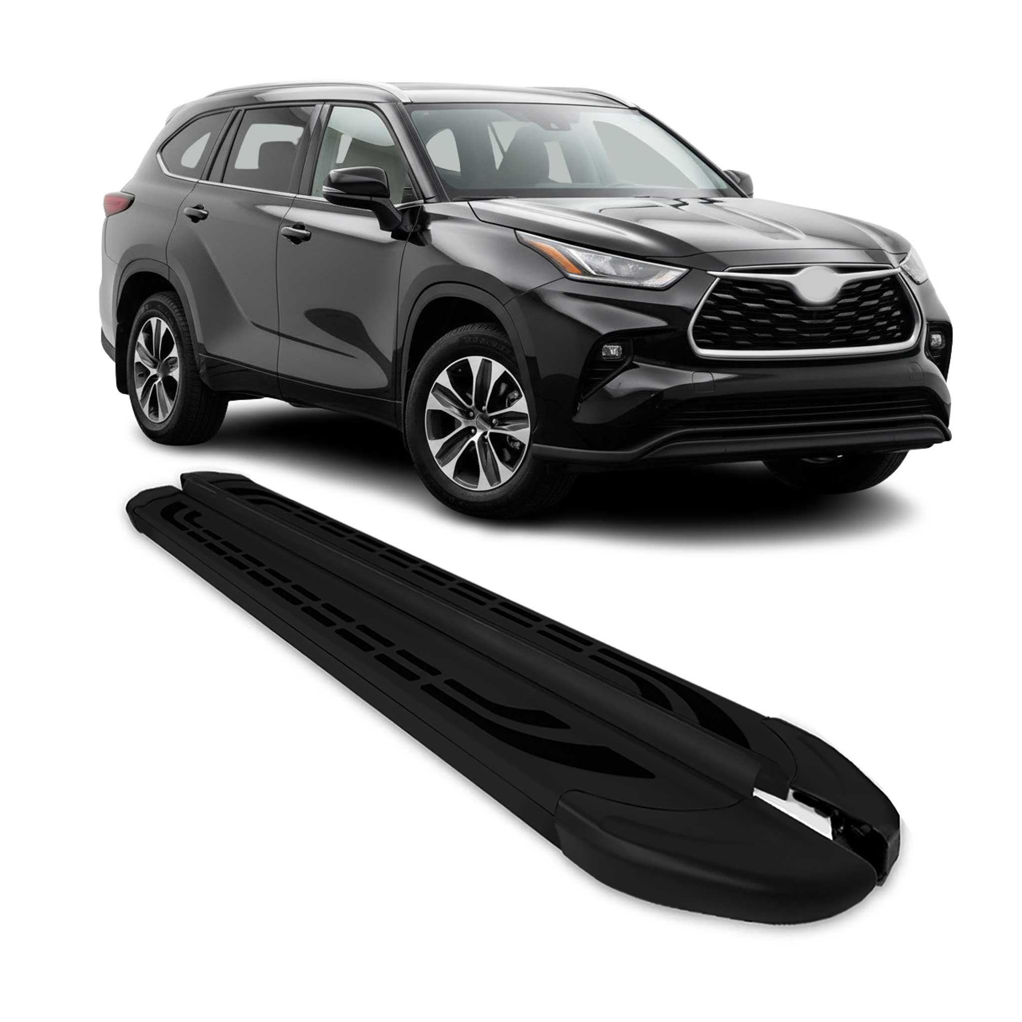 2020-2025 Toyota Highlander Nerf Bar Side Step Running Boards Alu 2x