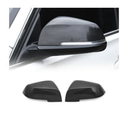 2012-2019 BMW 3 Series F30 F31 F34 Side Mirror Cover Caps Carbon Fiber Black 2Pcs