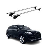 2007-2015 Audi Q7 Roof Rack Cross Bars Silver