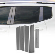 2013-2022 Buick Encore Window B Pillar Posts Door Trim Cover Stainless Steel Dark 6x