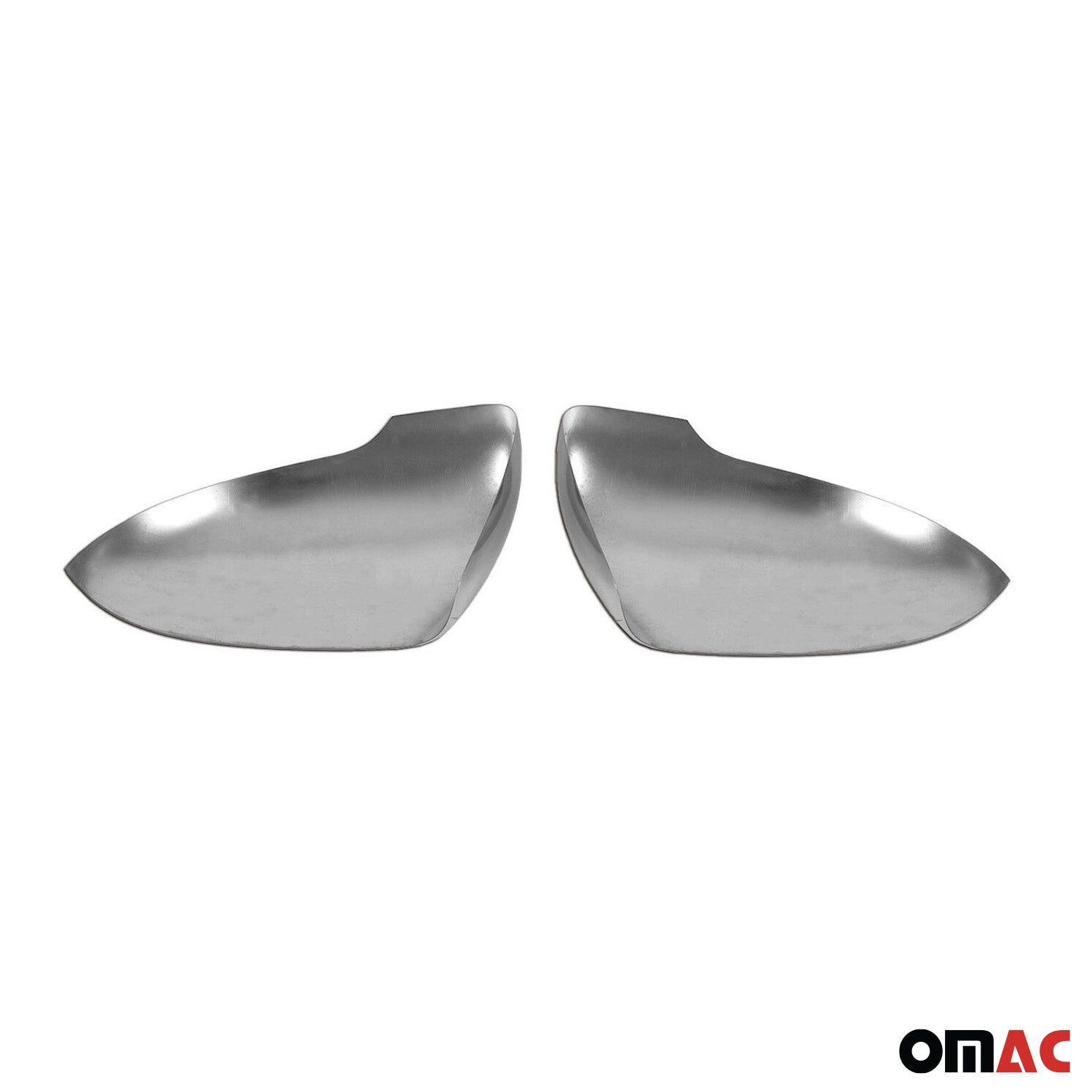 2016-2020 Kia Sorento Side Mirror Cover Caps Stainless Steel Silver 2 Pcs
