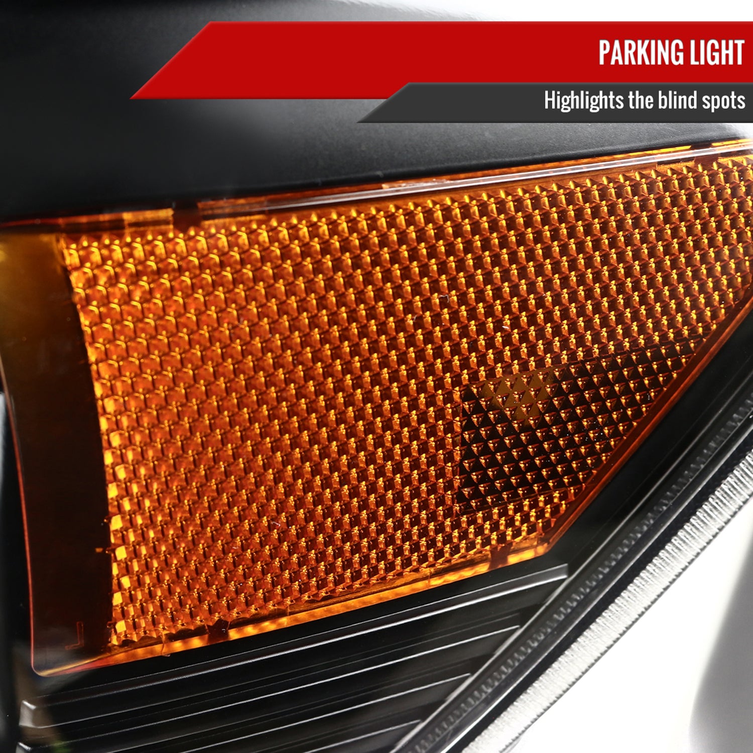 2007-2013 Toyota Tundra/ 08-2017 Sequoia LED C-Bar Headlights Signal Black