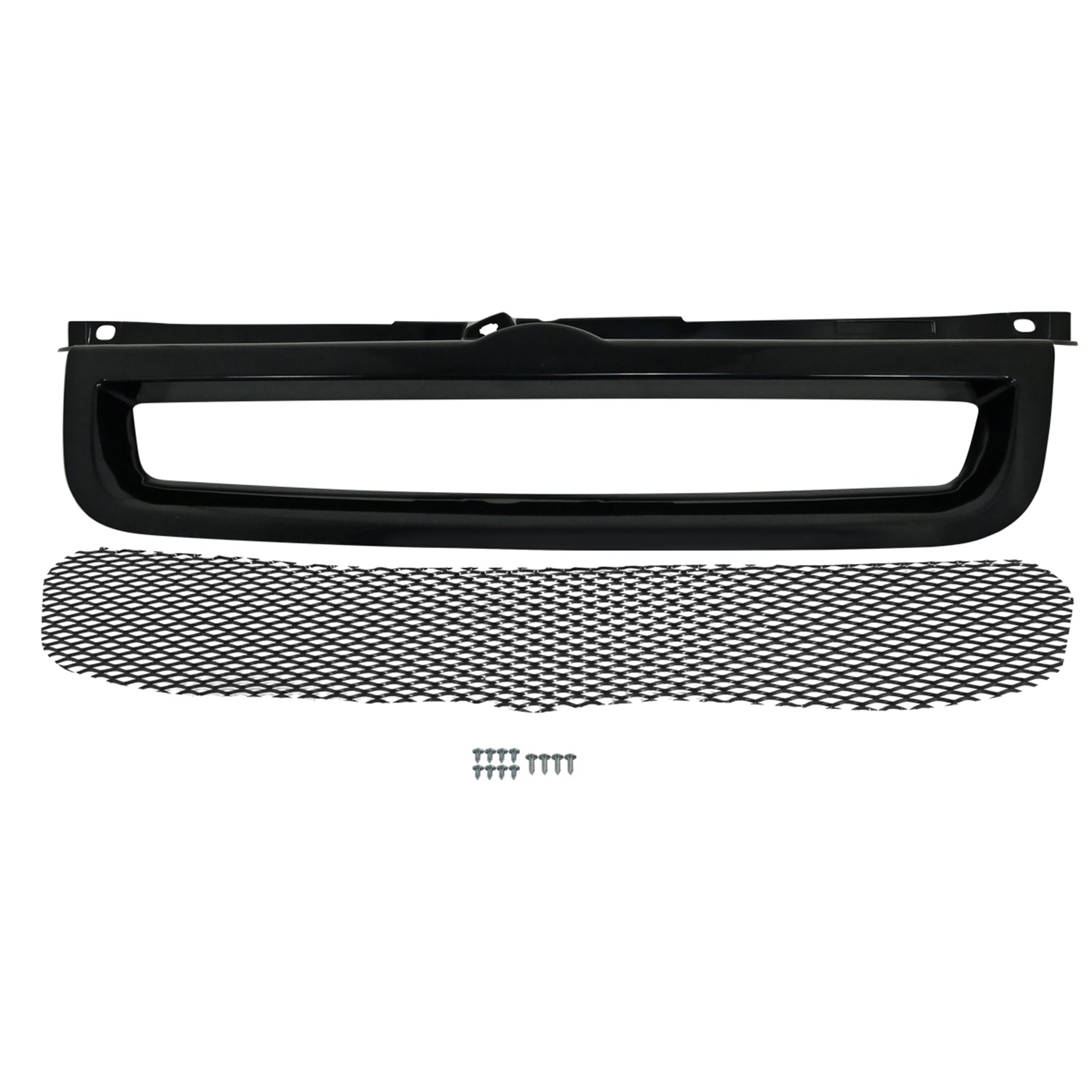 1999-2004 VW Jetta Black ABS Grille w/ Aluminum Mesh