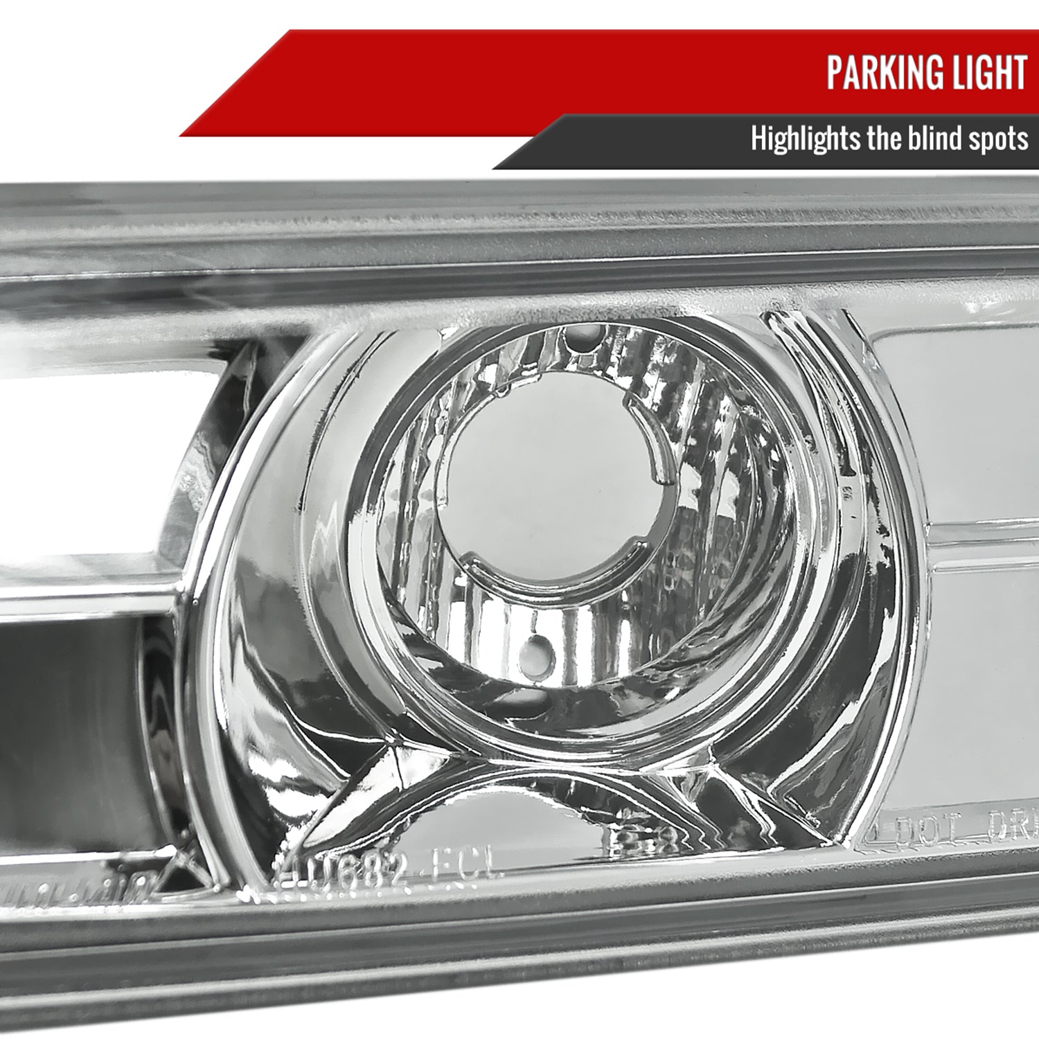 2004-2012 Chevy Colorado/GMC Canyon Headlights Corner Signal Lights Chrome