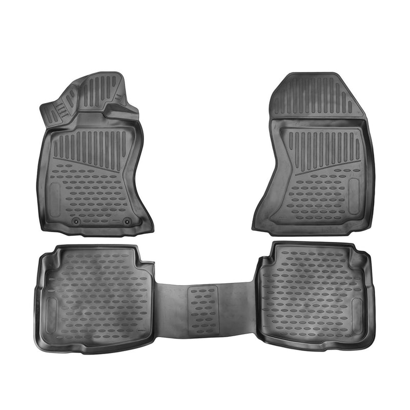 2020-2024 Subaru Outback Floor Mats Liners Full Set All Weather Black