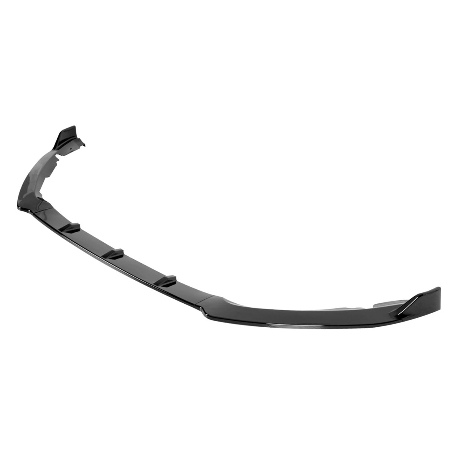 2019-2020 Ford Fusion Glossy Black 3Pcs Front Bumper Lip Splitter Kit