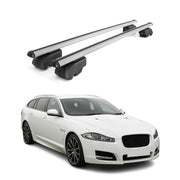2018-2024 Jaguar XF Sportbrake Roof Rack Cross Bars Silver