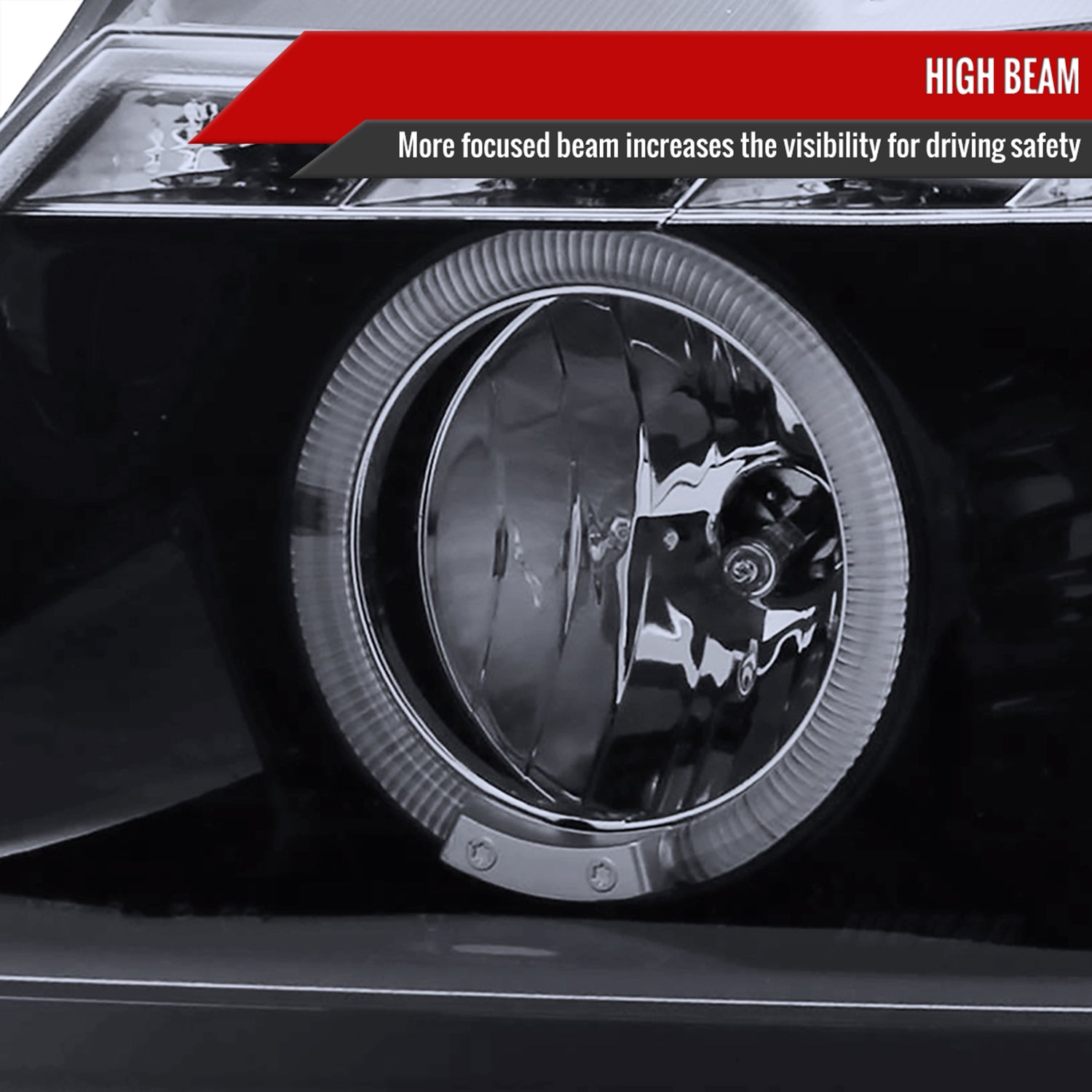 2006-2008 BMW E90 3 Series Dual Halo Headlights LED Light&LED Signal Lights