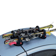 Ski Racks Roof Mount Rack Carriers 2 pair skis and 2 pair sticks