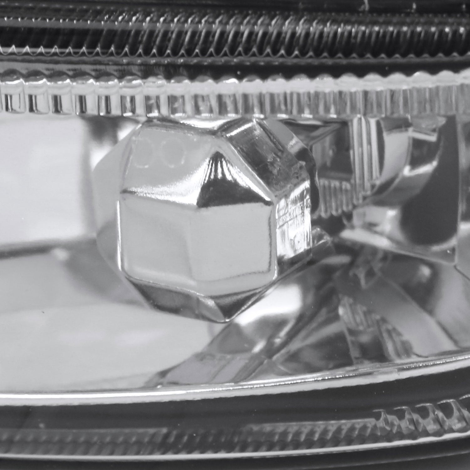 2001-2002 Toyota Corolla H3 Fog Lights Chrome Housing/Clear Lens