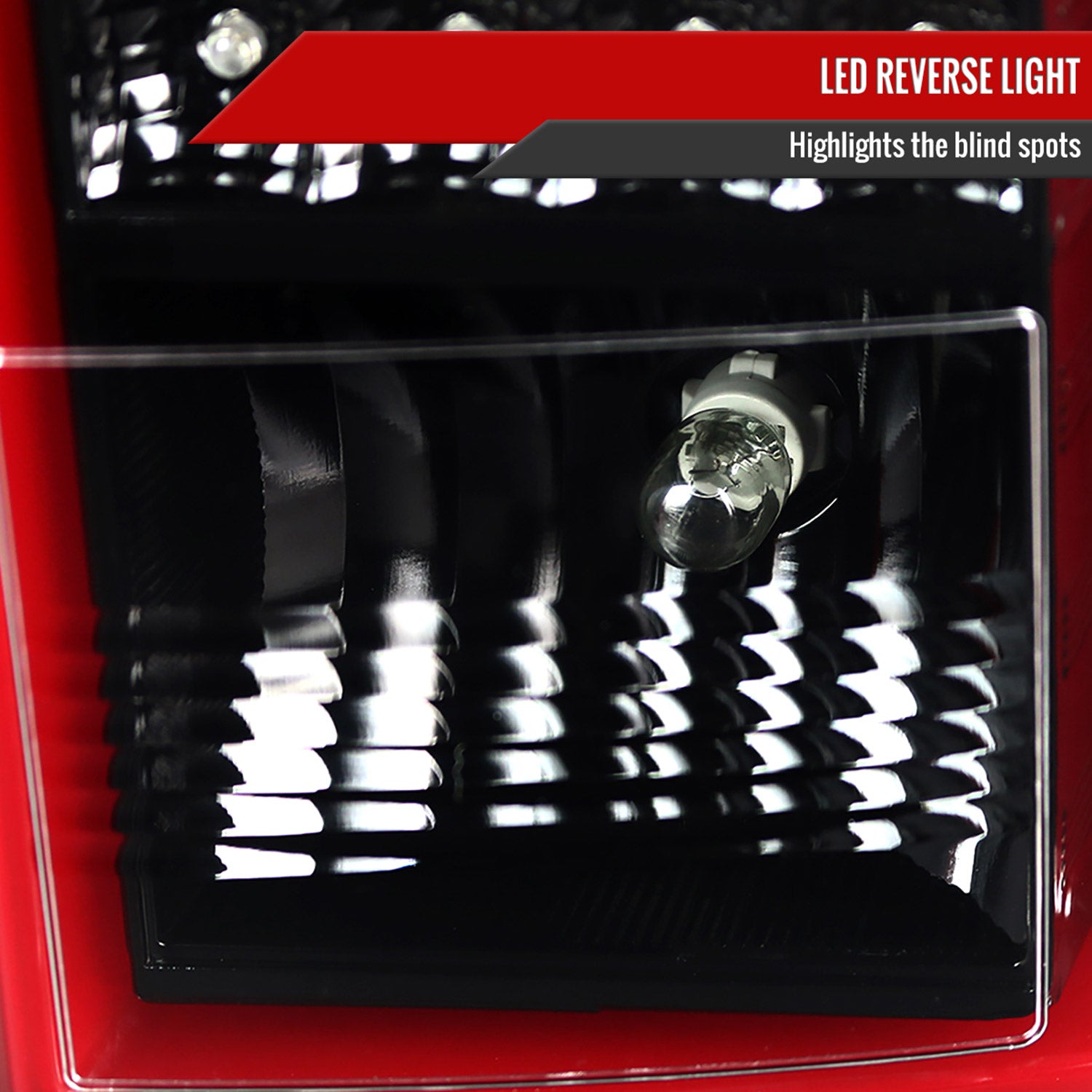 2015-2020 Chevy Tahoe/Suburban LS LT LTZ LED Tail Lights Jet Black/Clear