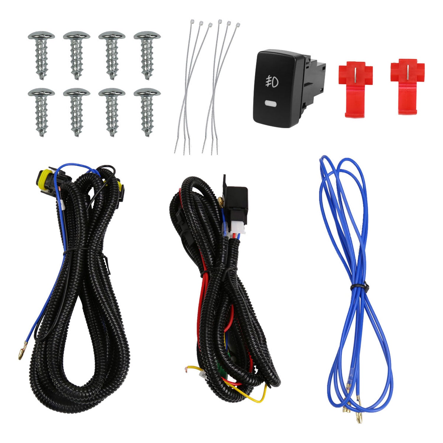 2012-2015 Honda Pilot H11 Fog Lights Kit Chrome Housing/Clear Lens