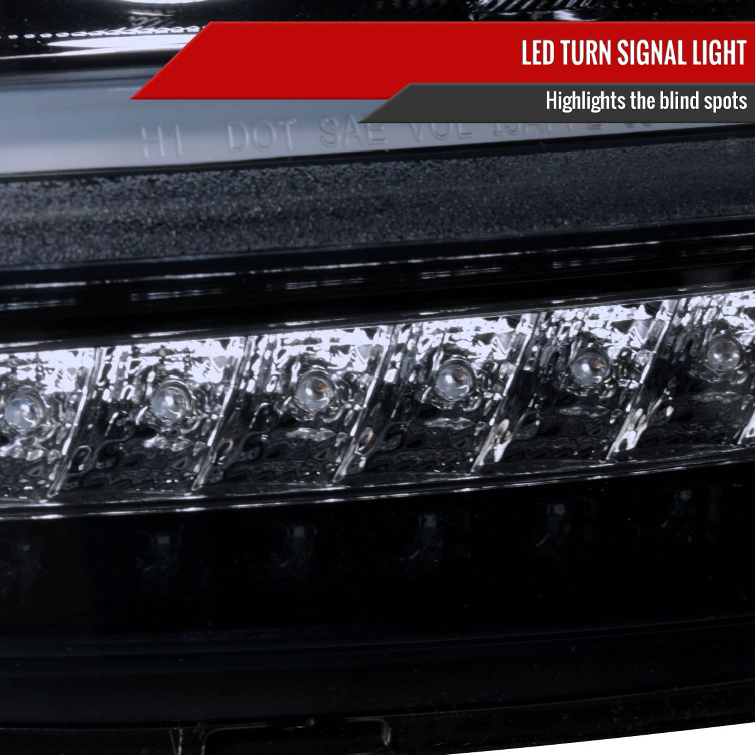 2010-2011 Kia Soul Projector Headlights LED Light Bar&LED Signal Lights Smoke
