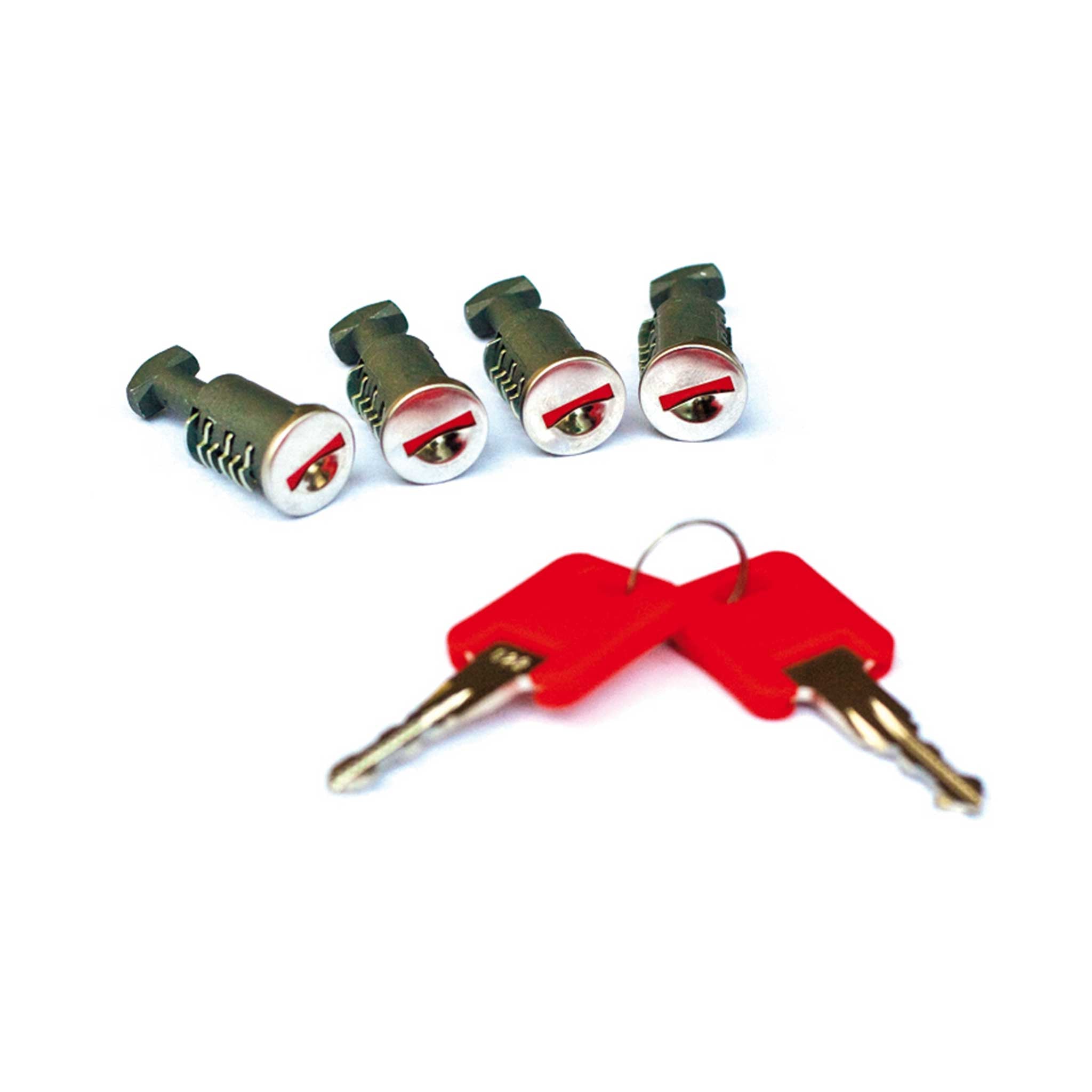 G3 Roof Rack Lock Kit 4 Locks, 2 Keys A genuine G3 spare/security lock kit — please confirm fit with your specific G3 product before ordering.