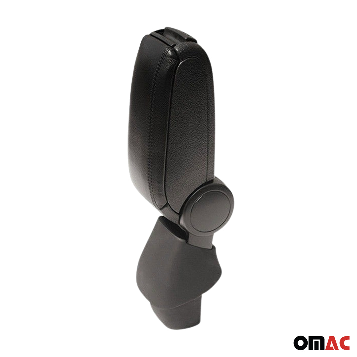 2013-2018 Hyundai i10 Black Center Console Armrest Plastic PU Leather 1Pc