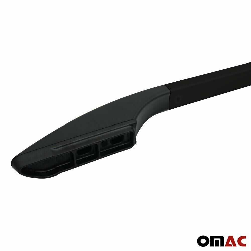 Roof Rack Side Rails for Mercedes Metris 2016-2024 Long Black Alu 2Pcs